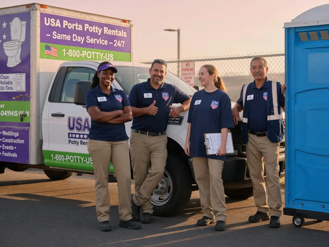 Porta Potty Rental company in Sumerco, WV